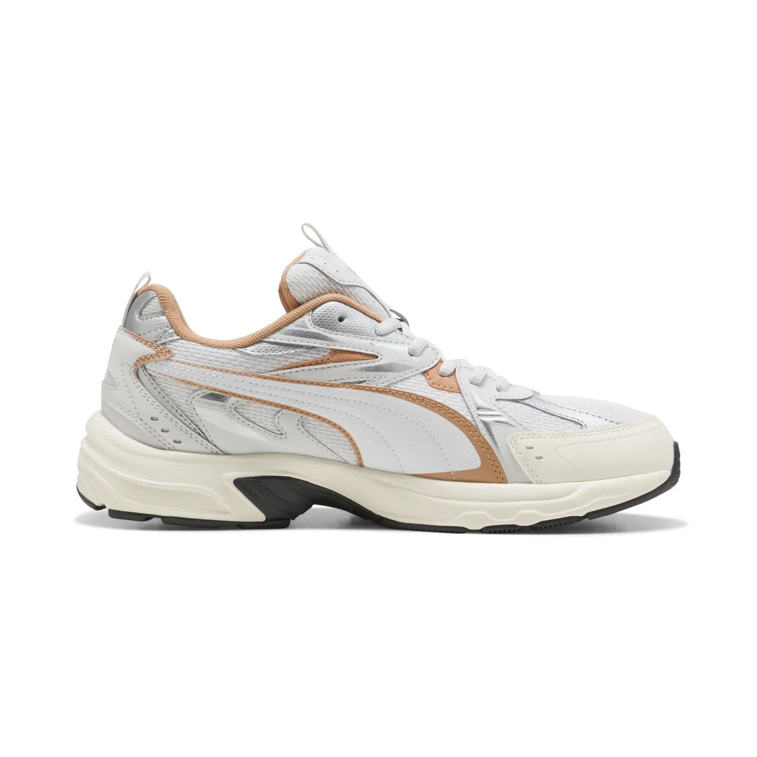 Puma Milenio Tech scarpe training bambino grigio rosso