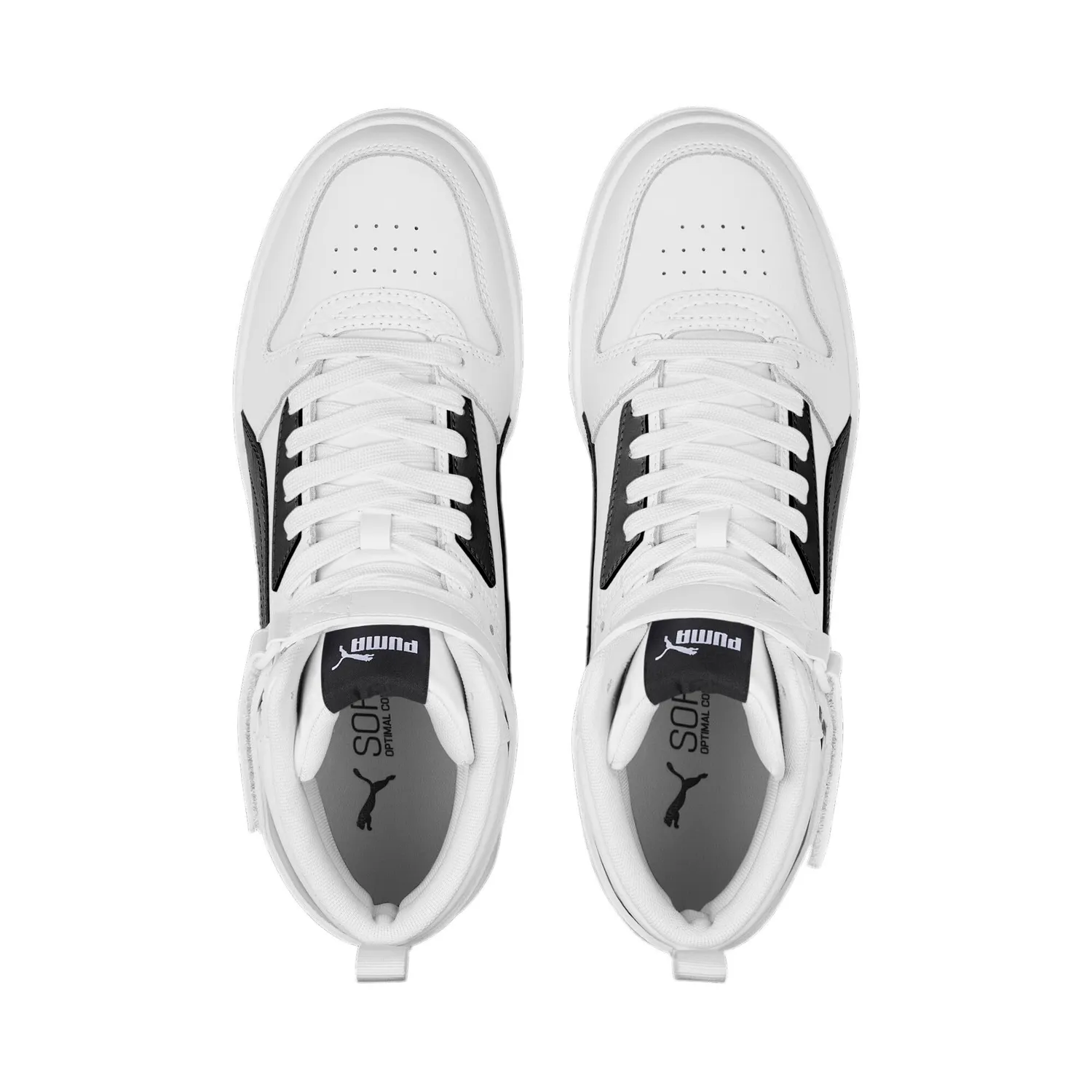 Puma RBD Game scarpe basket unisex bianche
