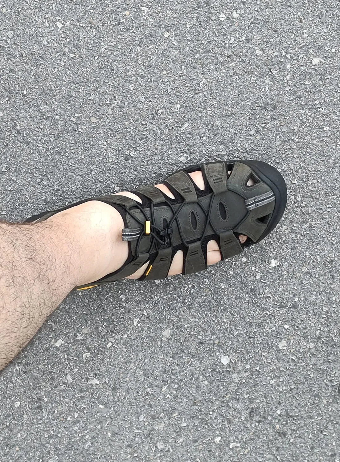 Keen Clearwater CNX sandali uomo pelle impermeabili trekking