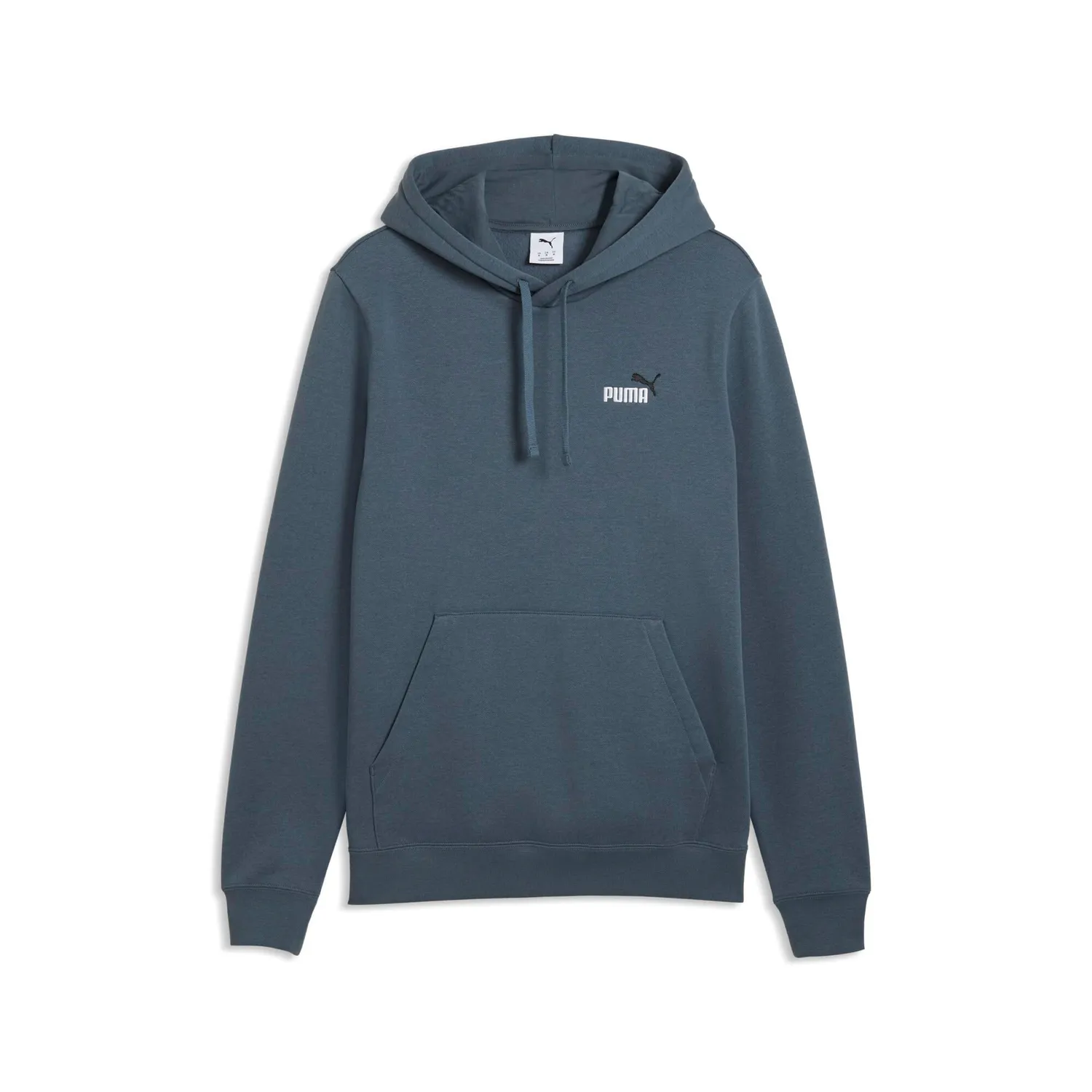 PUMA ESS 2 Color Small No.1 Hoodie felpa uomo grigia