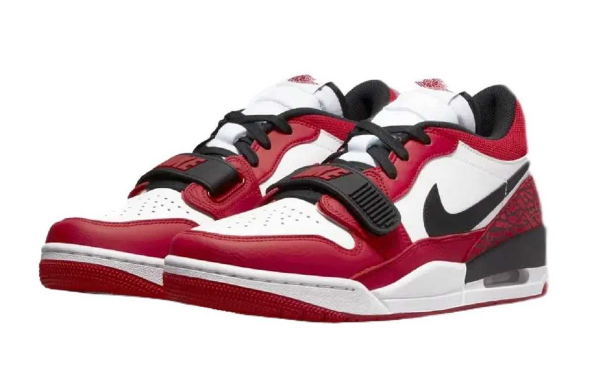 Jordan Legacy 312 Low sneakers uomo 40.5 bianco rosso