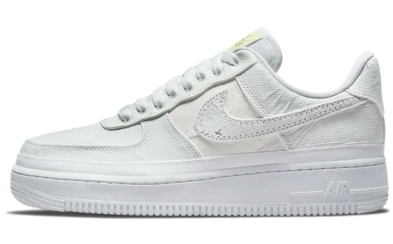Nike Air Force 1 '07 scarpe donna bianche oro 38 EU