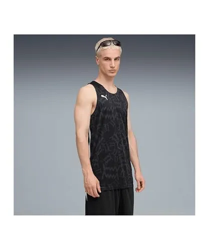 Puma Teamjaws Graphic Jersey maglia uomo nera