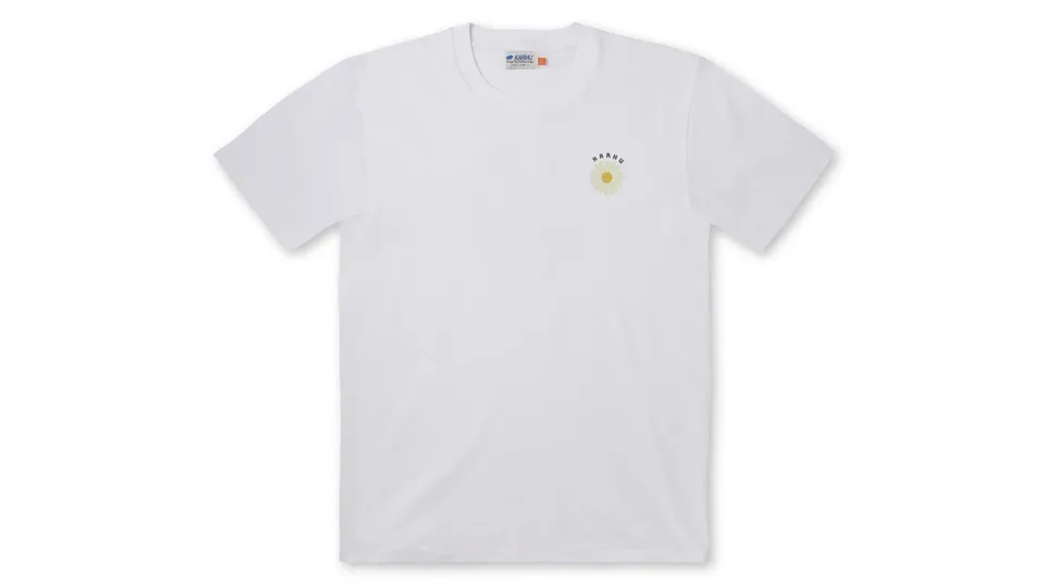 Karhu Flower Bouquet t-shirt Bright White cotone regular