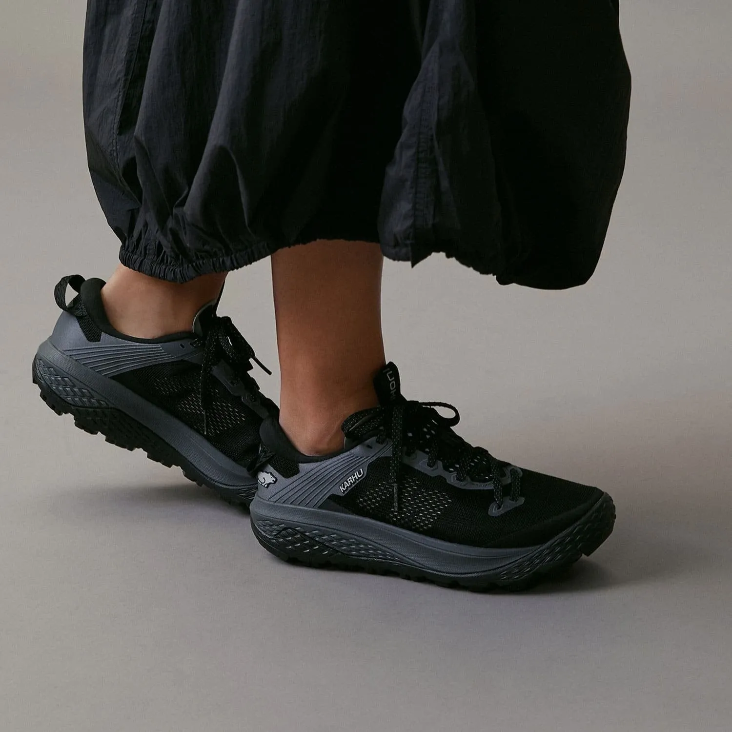 Karhu Ikoni Trail 1.0 WR scarpe trail donna Black Black
