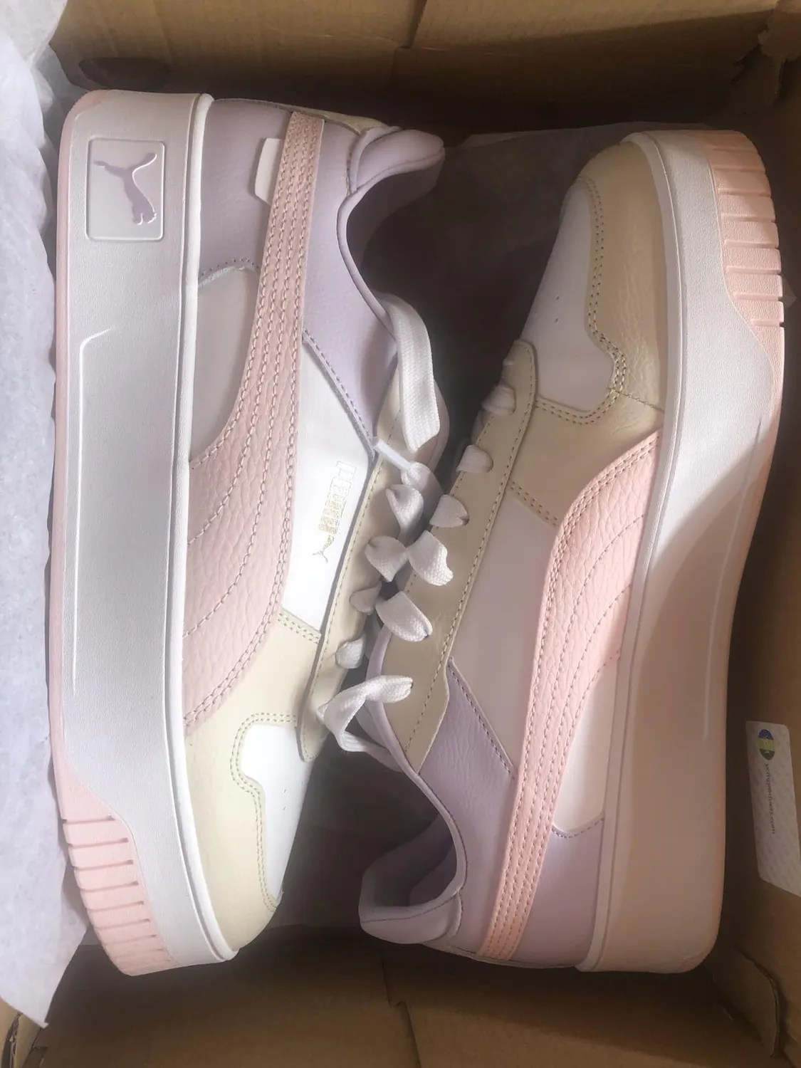 PUMA Carina Street sneakers donna bianche platform