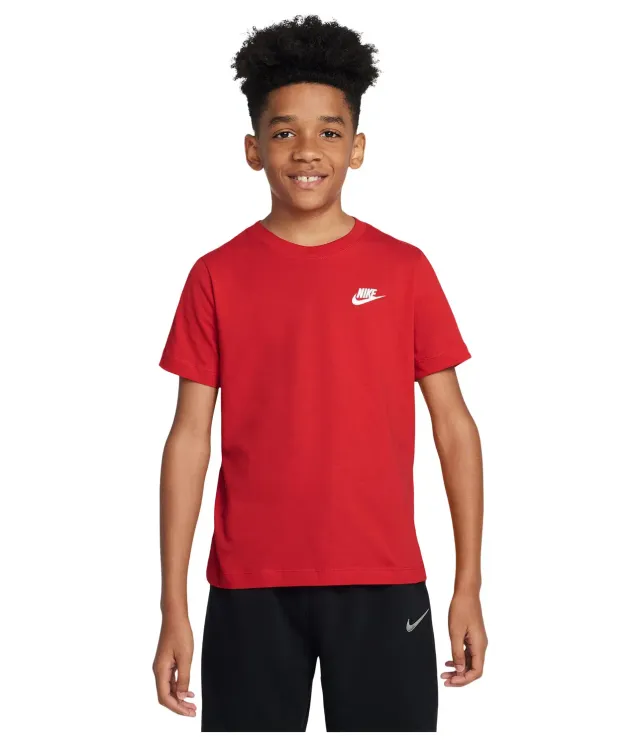 Nike NSW Tee Futura t-shirt bambino cotone morbido