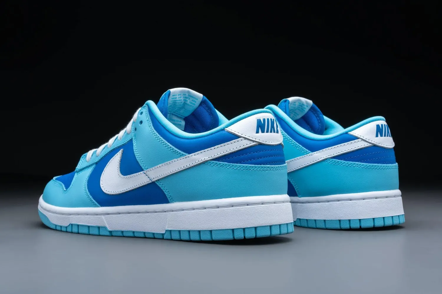 Nike Dunk Low sneakers pelle vintage cushion comfort