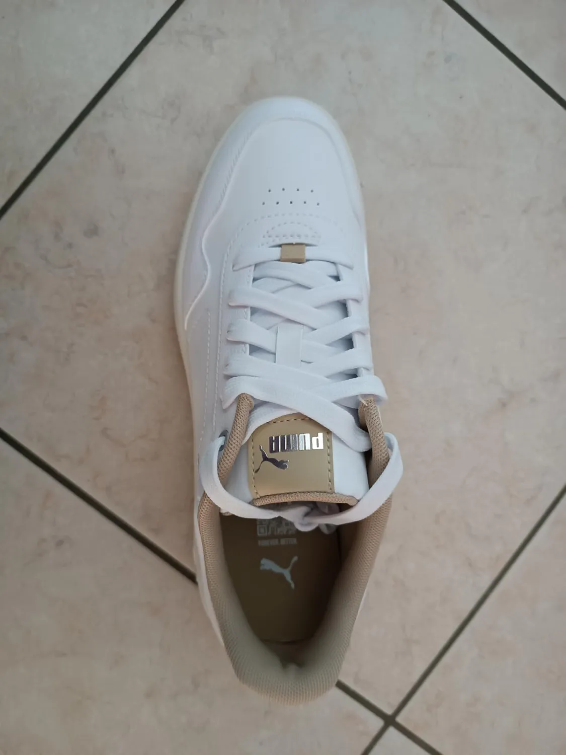Puma Court Classy sneakers donna bianco 38 EU pelle stile tennis
