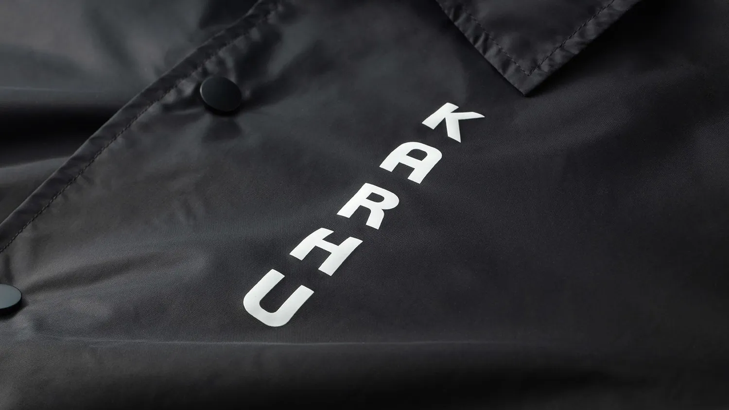 Karhu Logo Coach giacca Black nylon