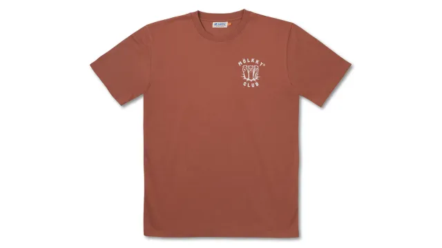 Karhu Mölkky Club t-shirt burnt brick cotone