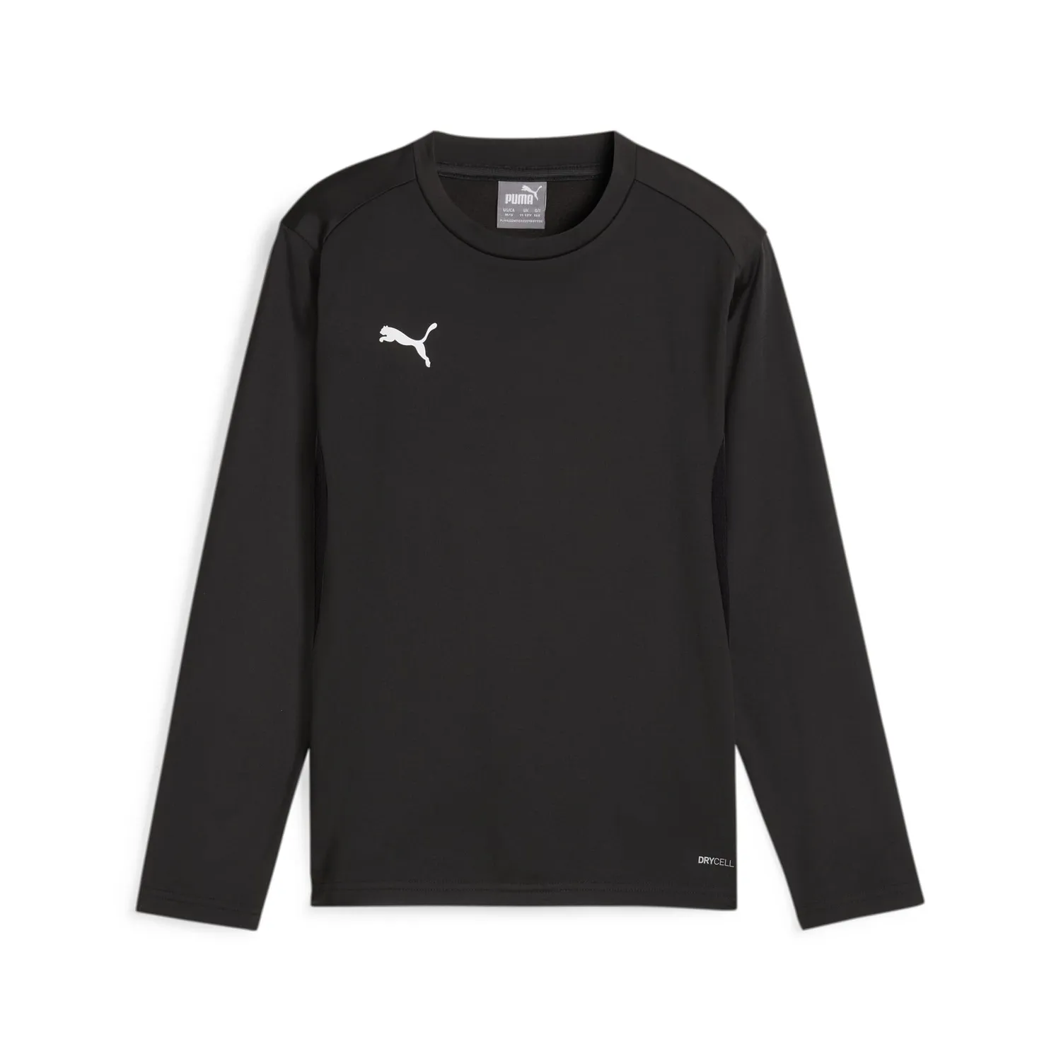 Puma Teamgoal felpa allenamento bimbi gialla