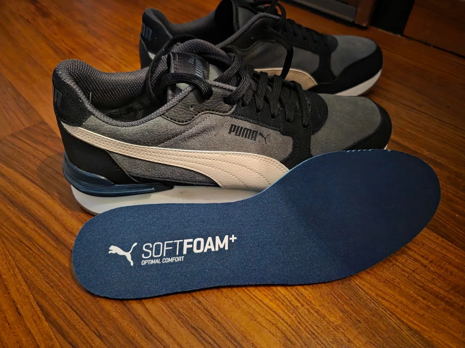 Puma ST Runner v4 Suede sneakers pelle scamosciata
