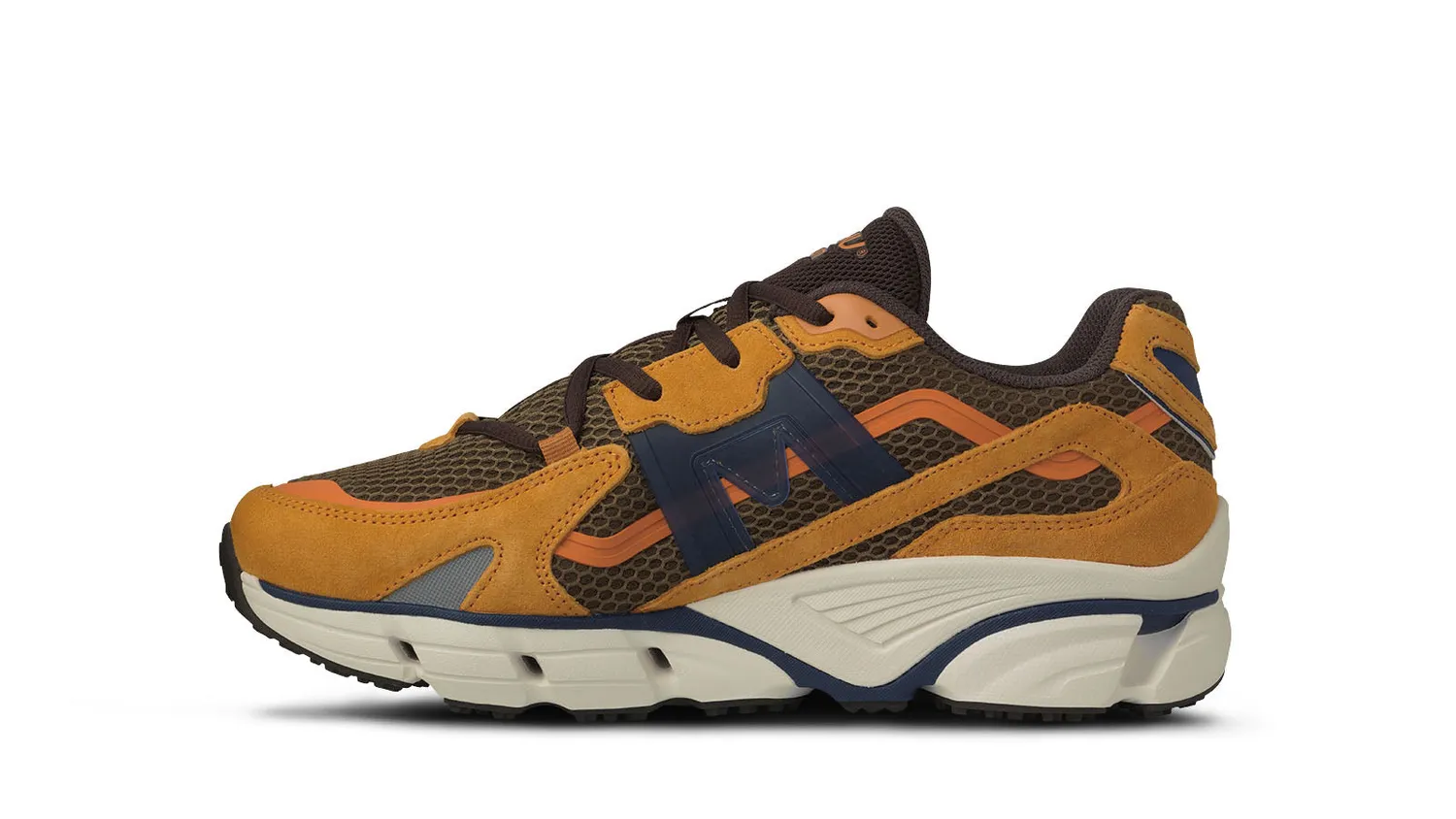 Karhu Super Fulcrum sneakers Nugget Navy Peony scamosciate