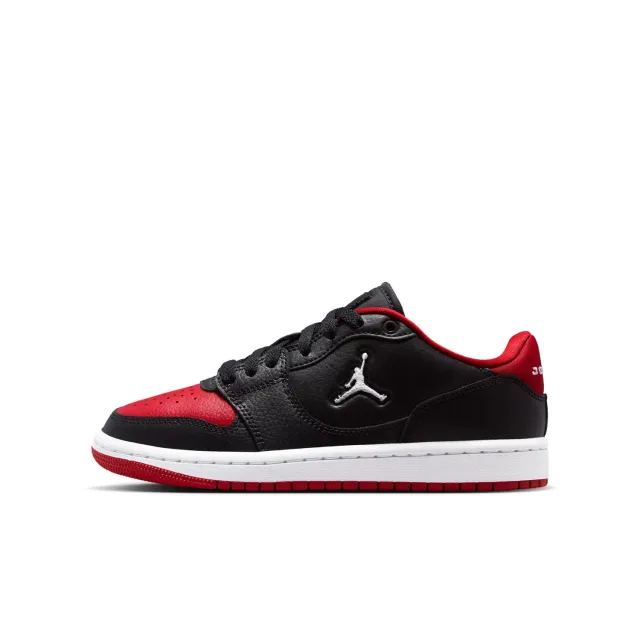 Nike Jordan Access Court Low GS scarpe basket Black White