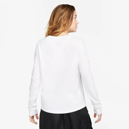 Nike NSW Tee Essntl LS ICN Ftra maglia donna M bicolore
