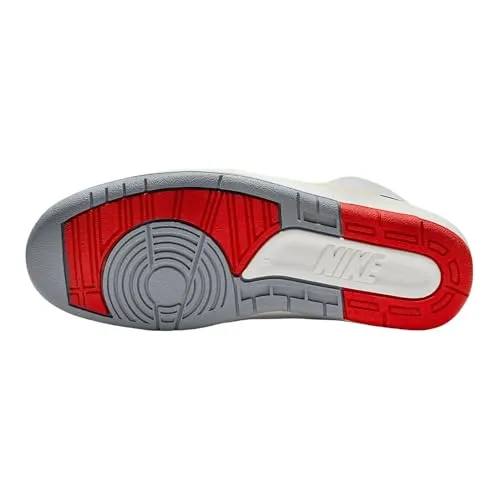 Nike Air Jordan 2 Retro sneaker bianco rosso 41 EU