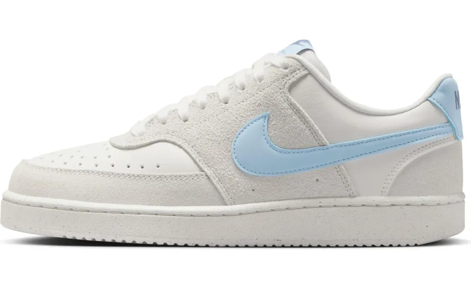 Nike Court Vision Low sneakers donna pelle bianca