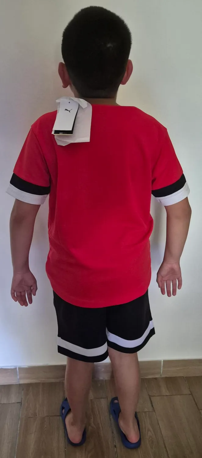 PUMA Teamrise Jersey Jr maglia calcio bambino