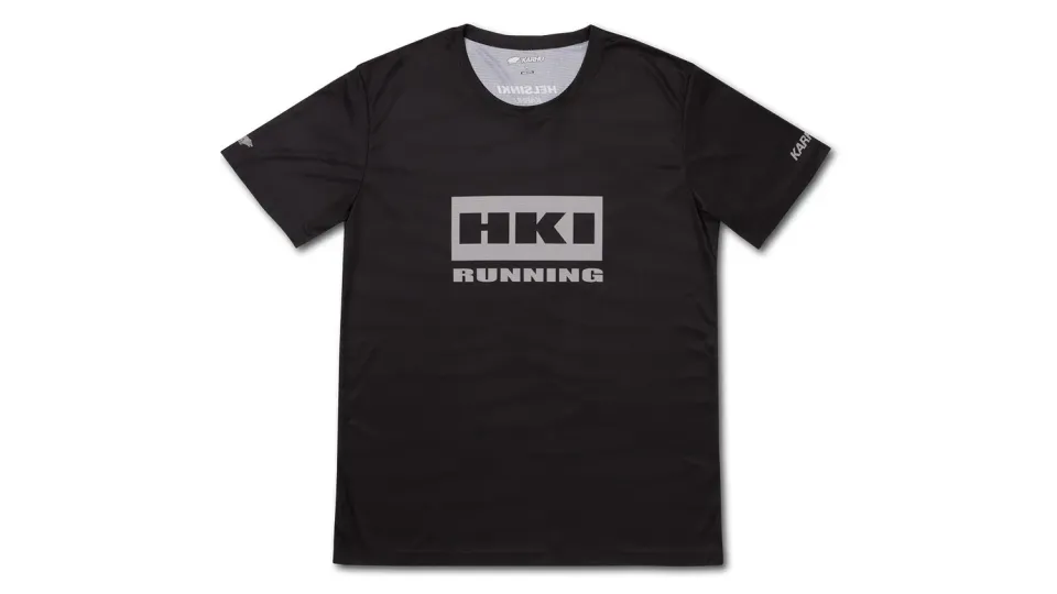 Karhu Running T-Shirt Wet Weather maglia nero traspirante
