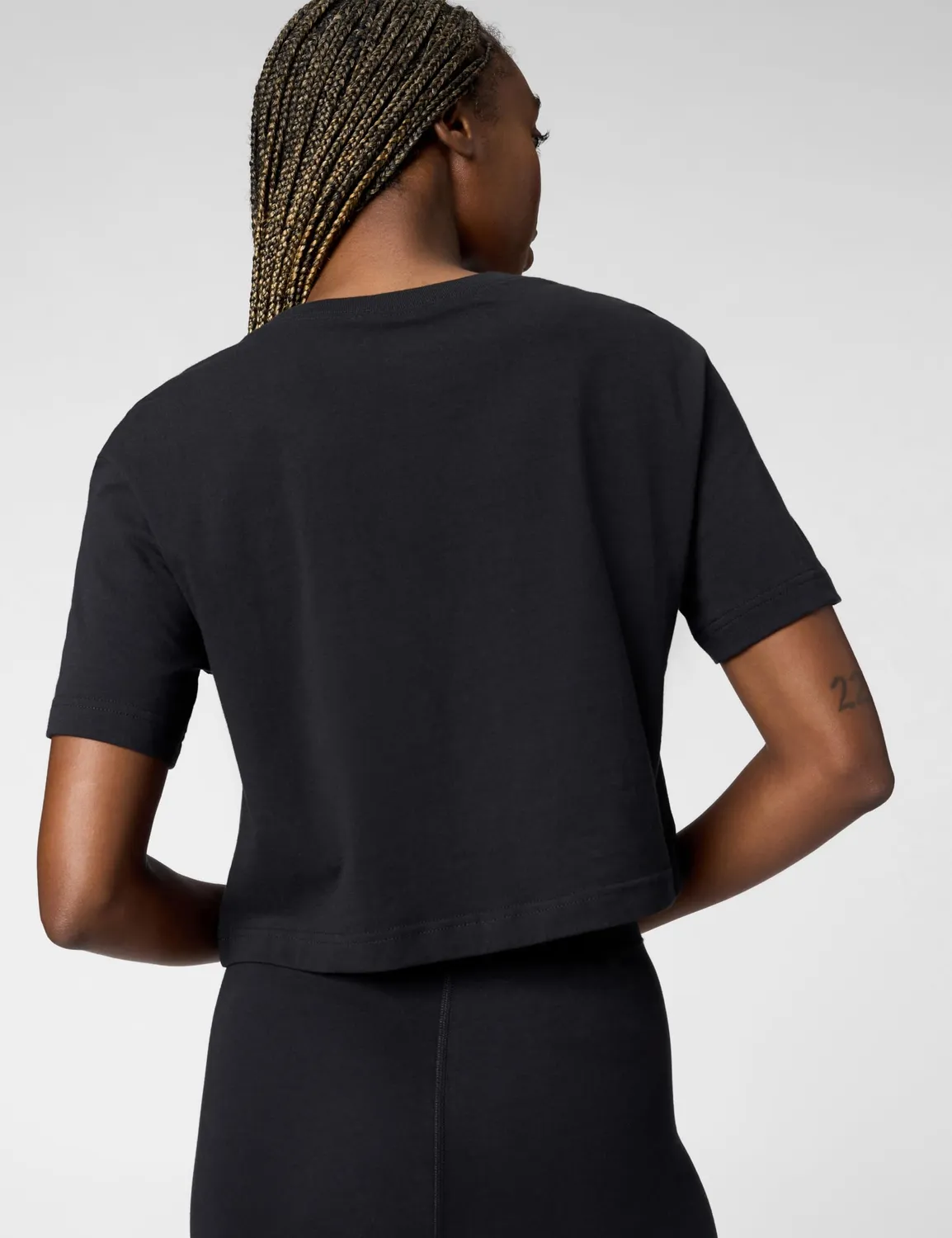 Nike Sportswear Essential Icon T-shirt donna nero cotone