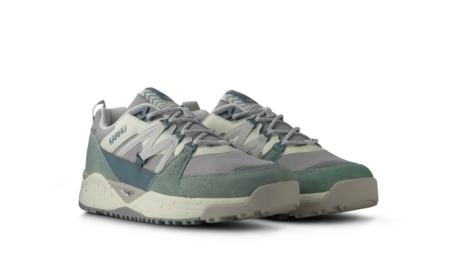 Karhu Fusion XC Wrought Iron sneakers Dawn Blue ripstop