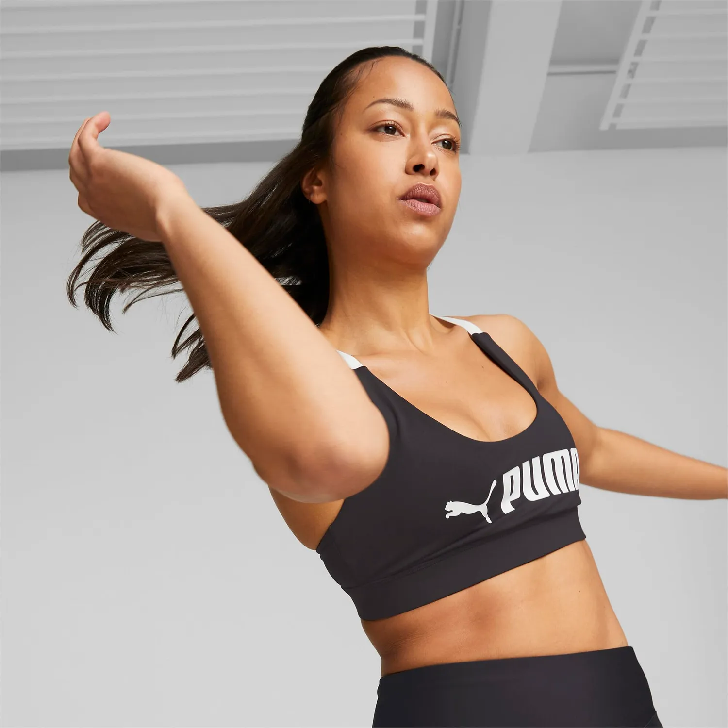 Puma Mid Impact reggiseno sportivo donna training