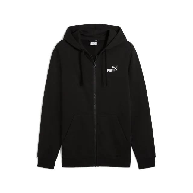 Puma Ess No.1 Logo felpa zip uomo S con cappuccio