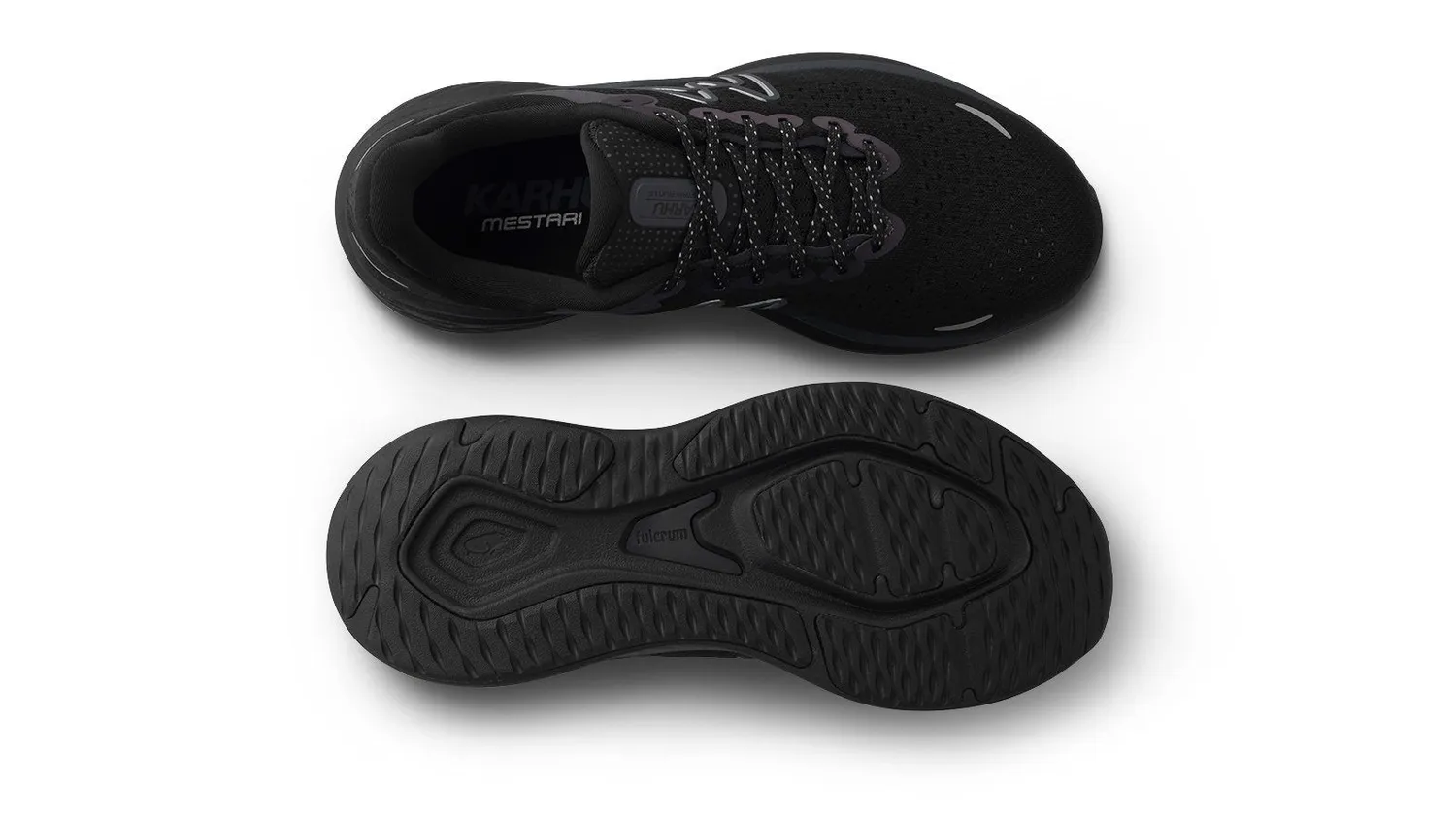 Karhu Mestari Run 1.5 HiVo scarpe running donna Black Black pianta larga