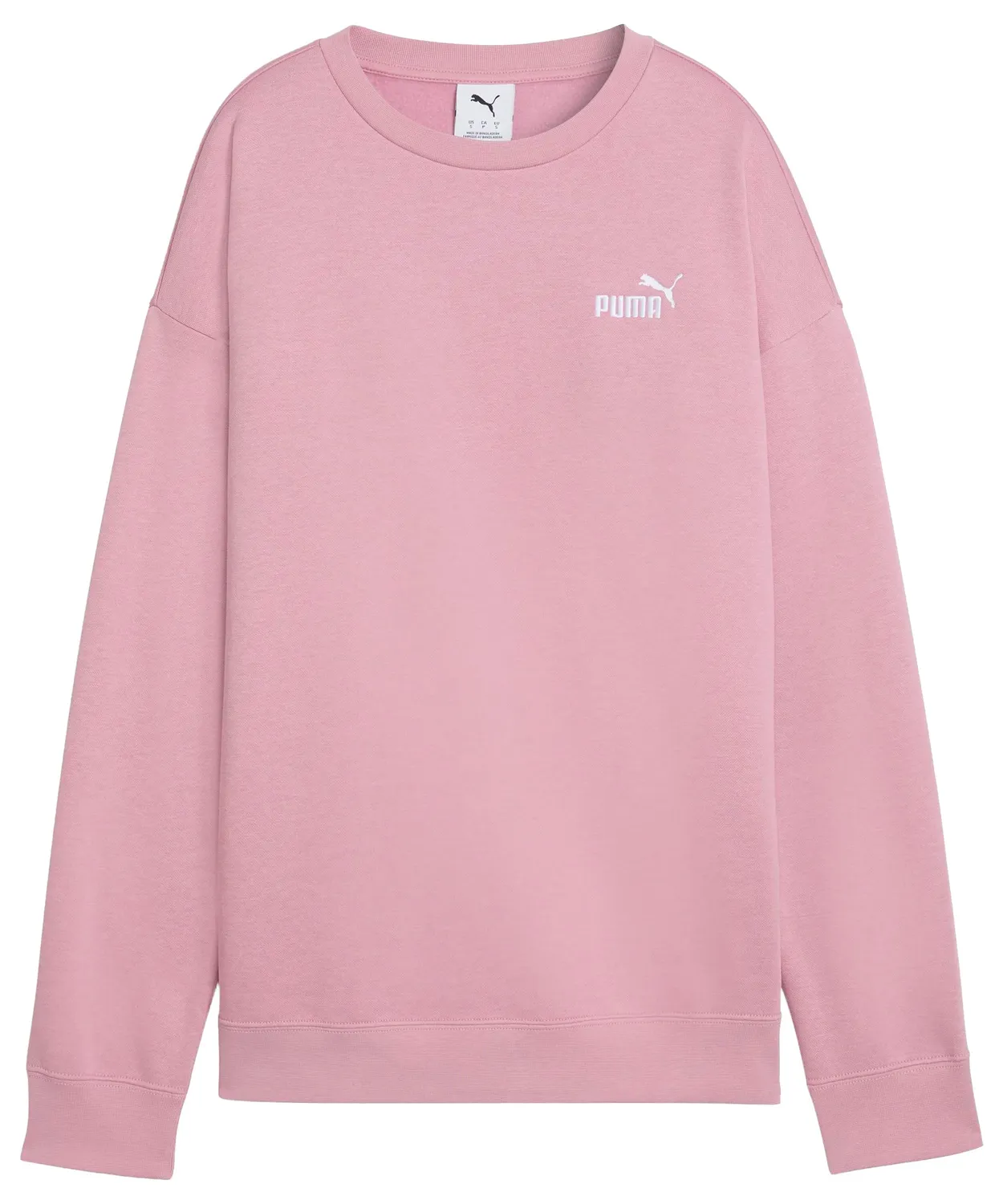 Puma Ess No.1 Logo Crew felpa bambina girocollo