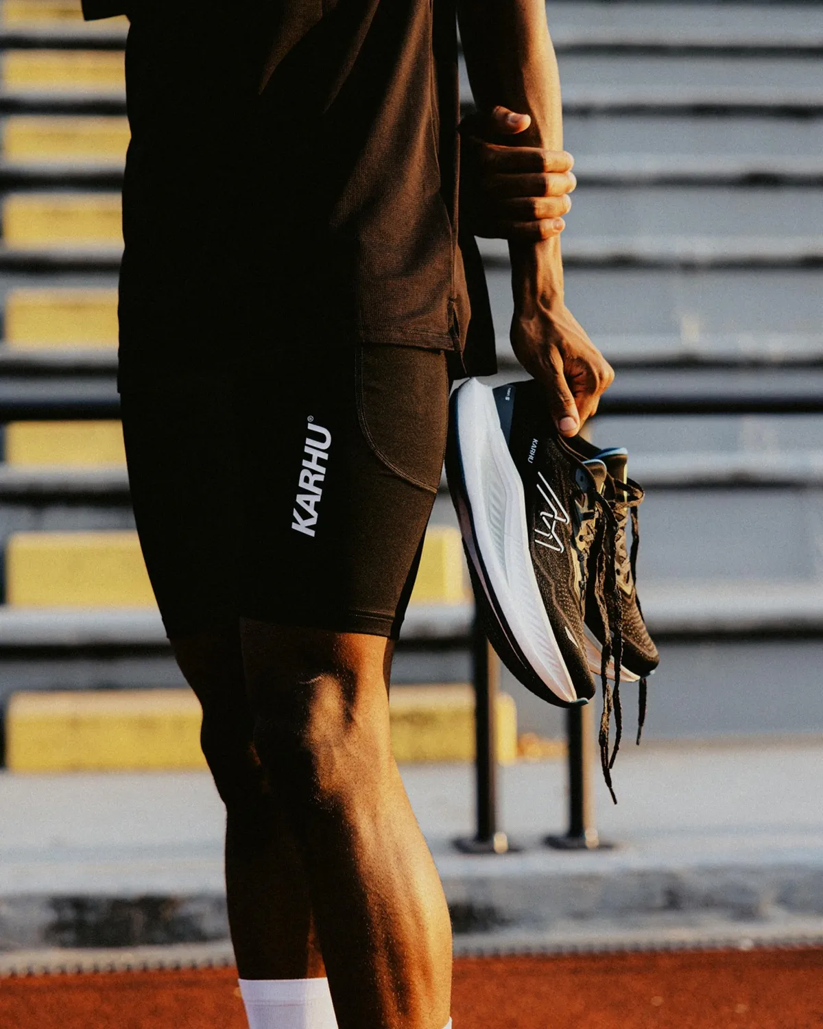 Karhu Fusion 5.0 scarpe running nero bamboo uomo