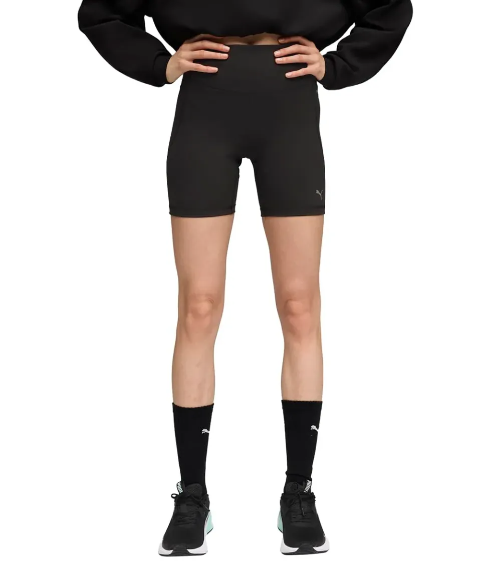 Puma Cloudspun Short Tight HW 6″ shorts donna neri