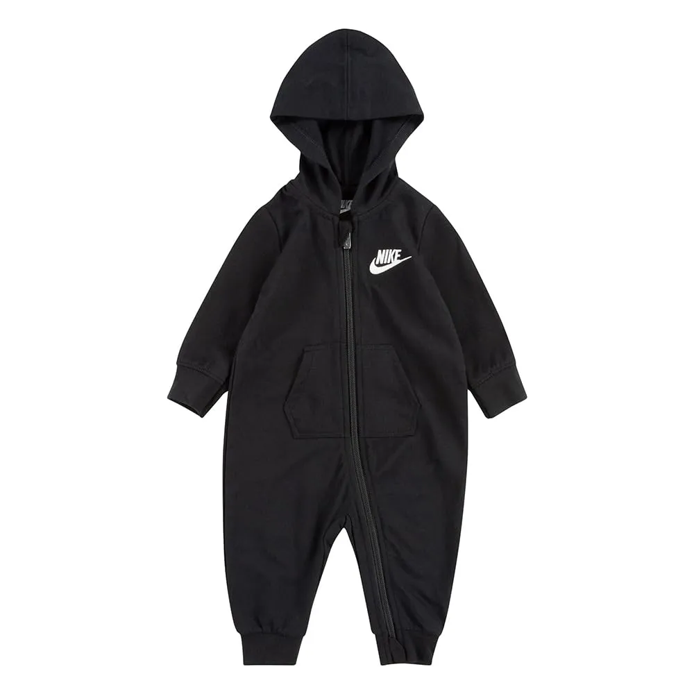 Nike French Terry Salopette Bimbo cotone nero quotidiana
