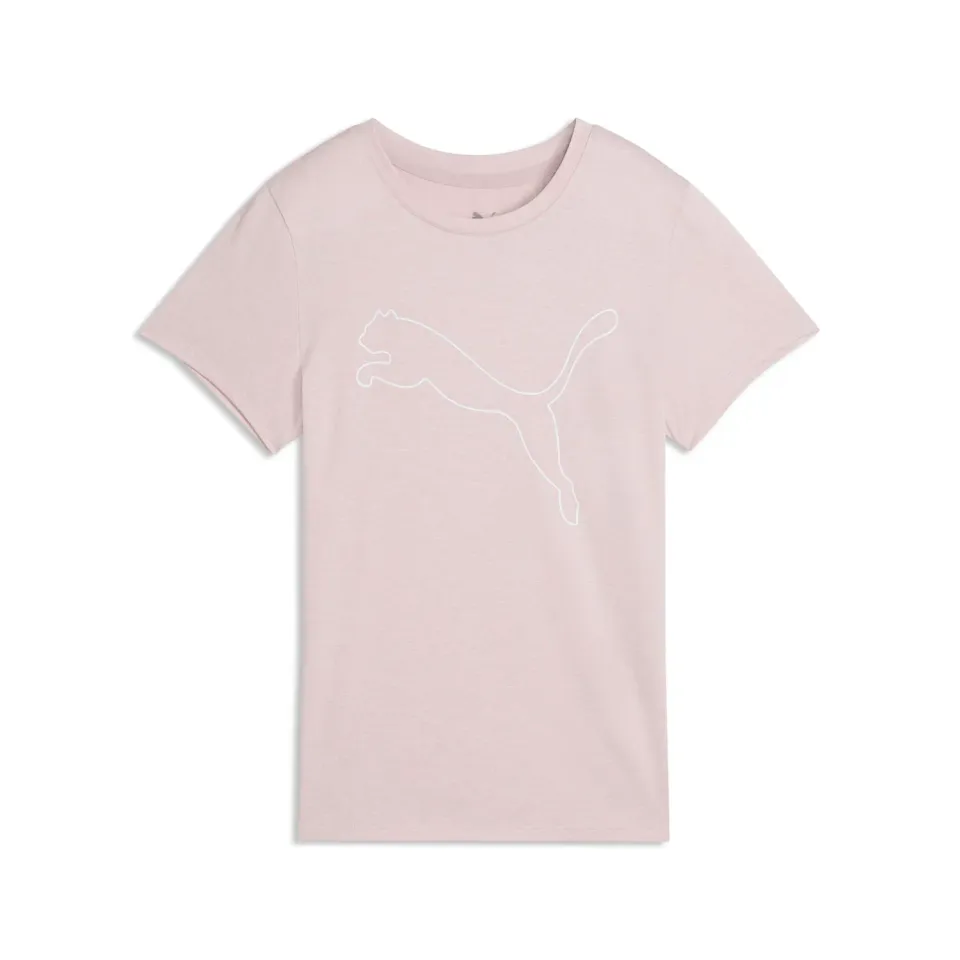 Puma Tad Essential Heather Logo Tee maglietta