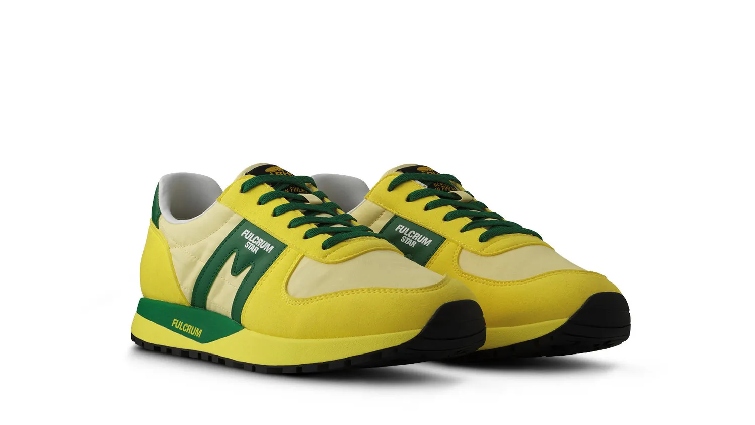 Karhu Fulcrum Star sneakers Aurora Verdant Green vegane