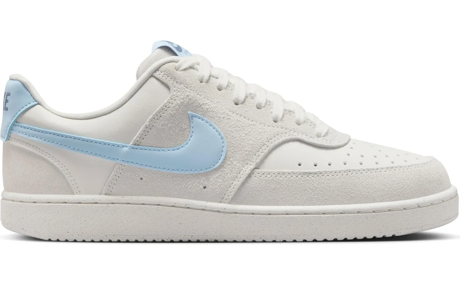 Nike Court Vision Low sneakers donna pelle bianca