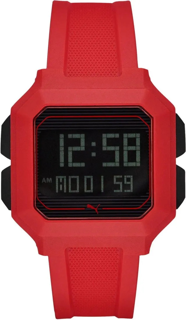 Puma Remix P5019 orologio digitale rosso donna