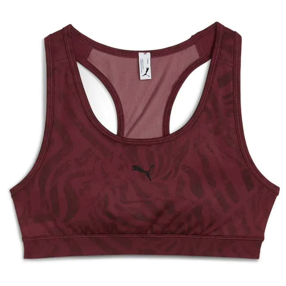 Puma 4keeps Bra Padded Ribbon Stripe reggiseno donna imbottito