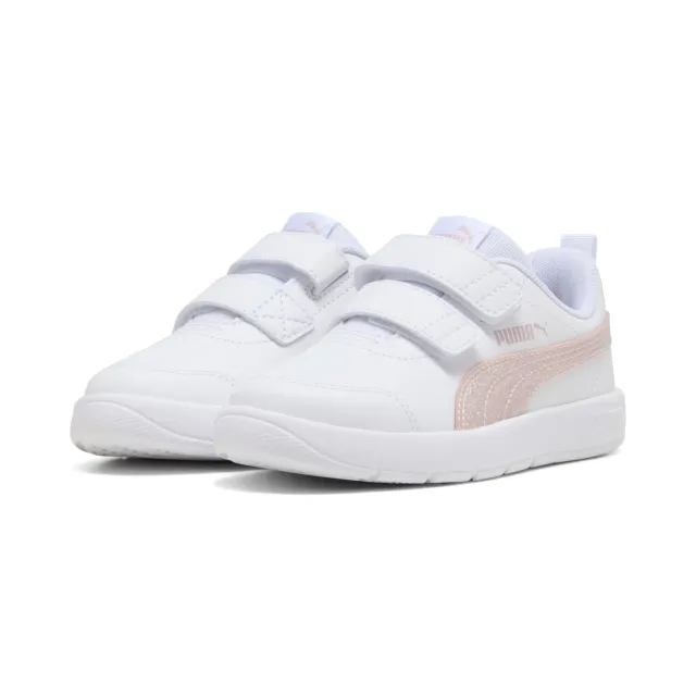 Puma Courtflex V3 Glitz V PS sneakers 27.5 EU bianco rosa