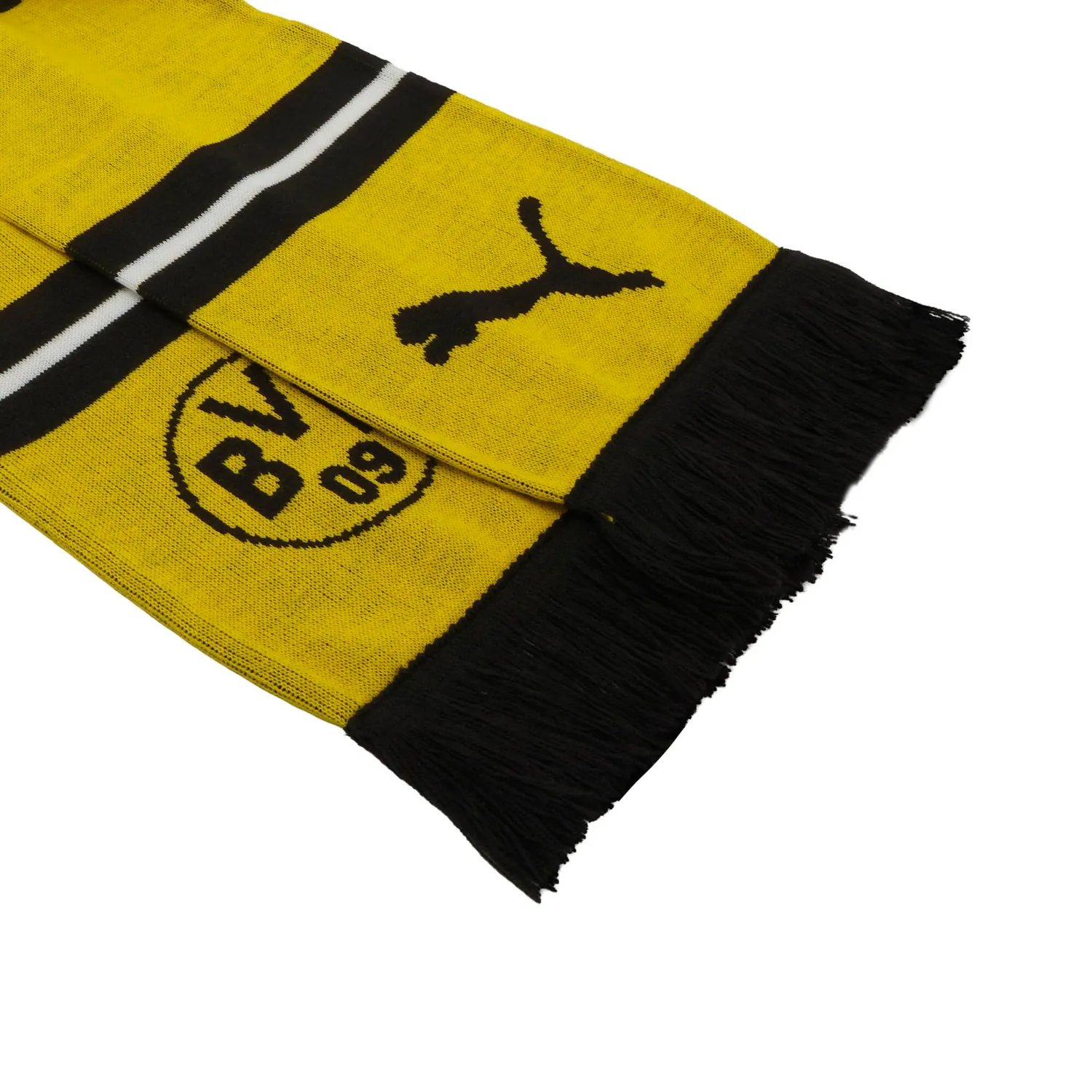 Puma BVB ESS sciarpa tifoso gialla Faster Yellow unisex