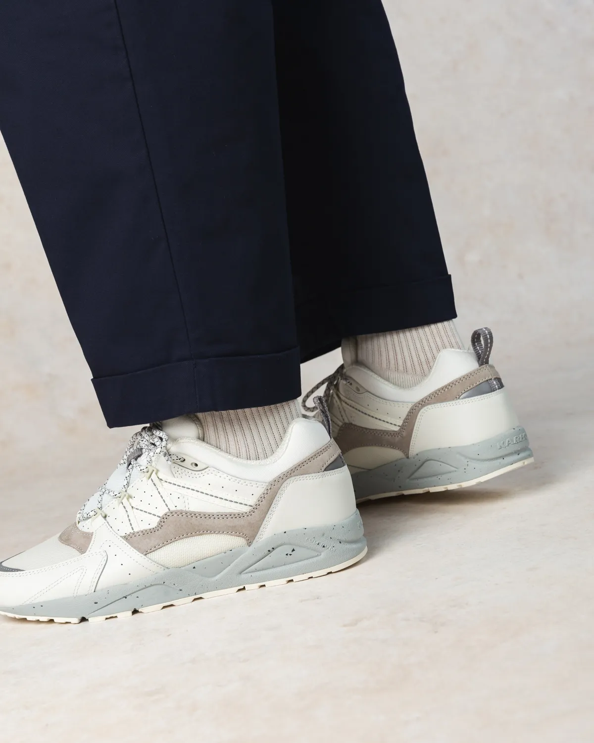Karhu Fusion 2.0 sneakers Bright White Foggy Dew pelle