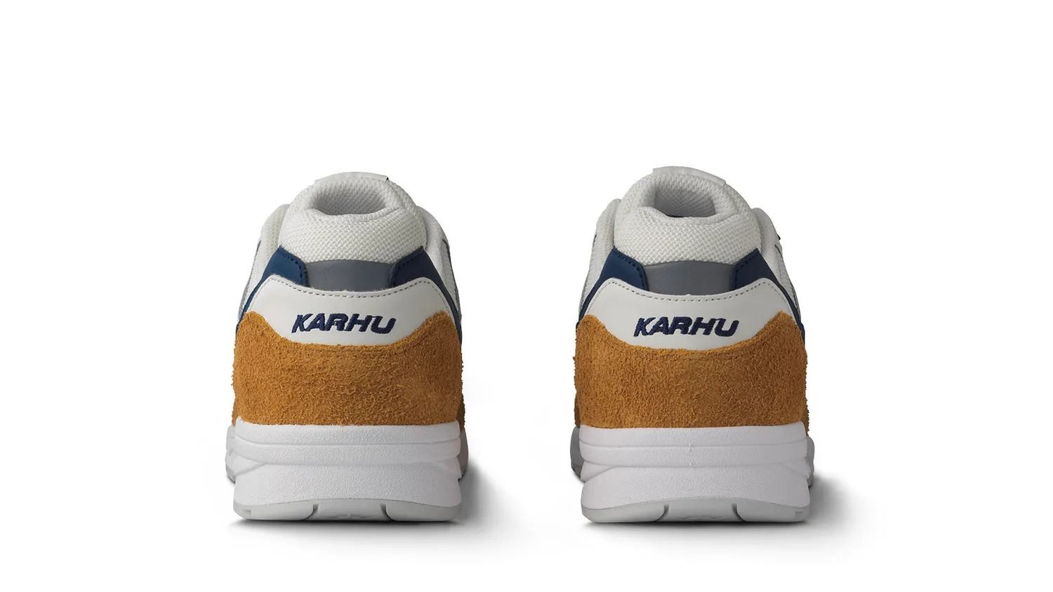 Karhu Legacy 96 Pumpkin Spice sneakers bianche in pelle