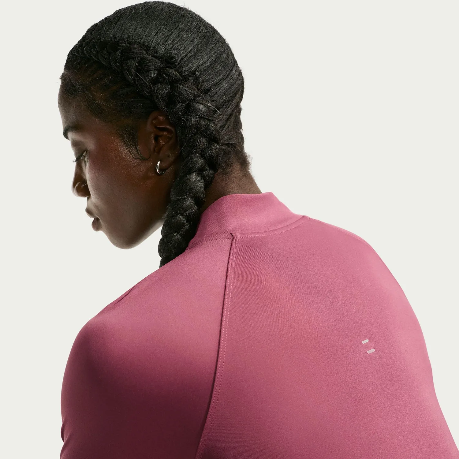 Nike Tempo maglia running donna XS mezza zip