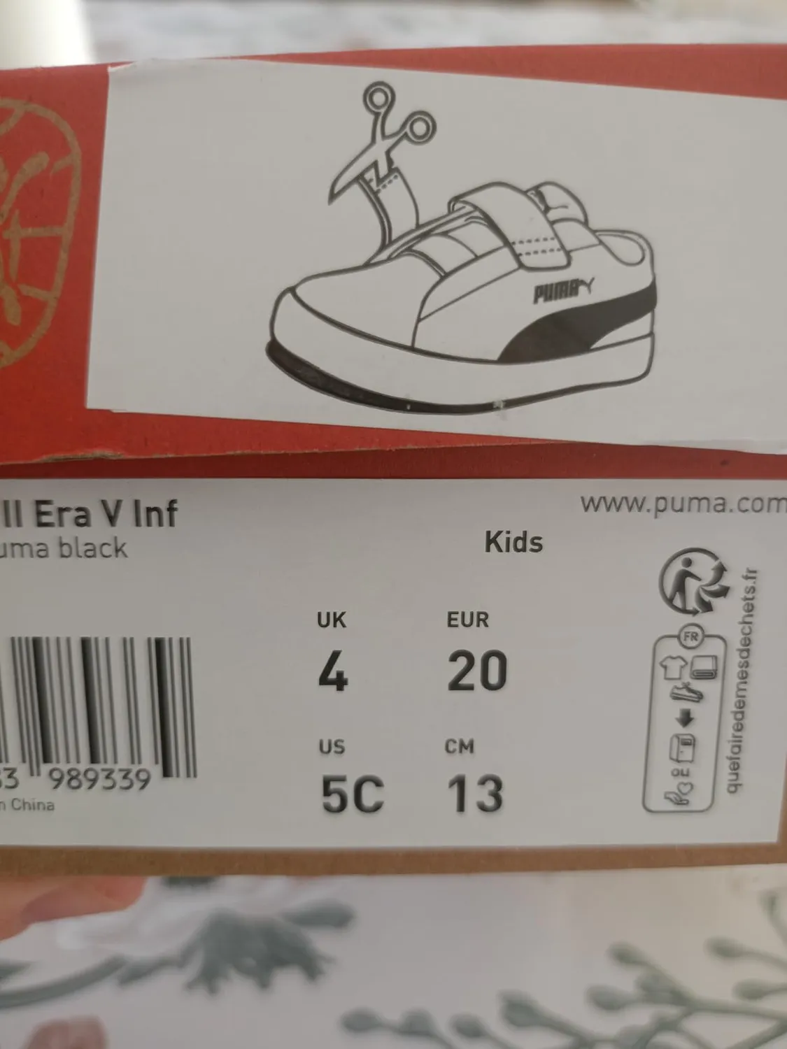 Puma Club II Era V Inf sneakers bimbi rosa