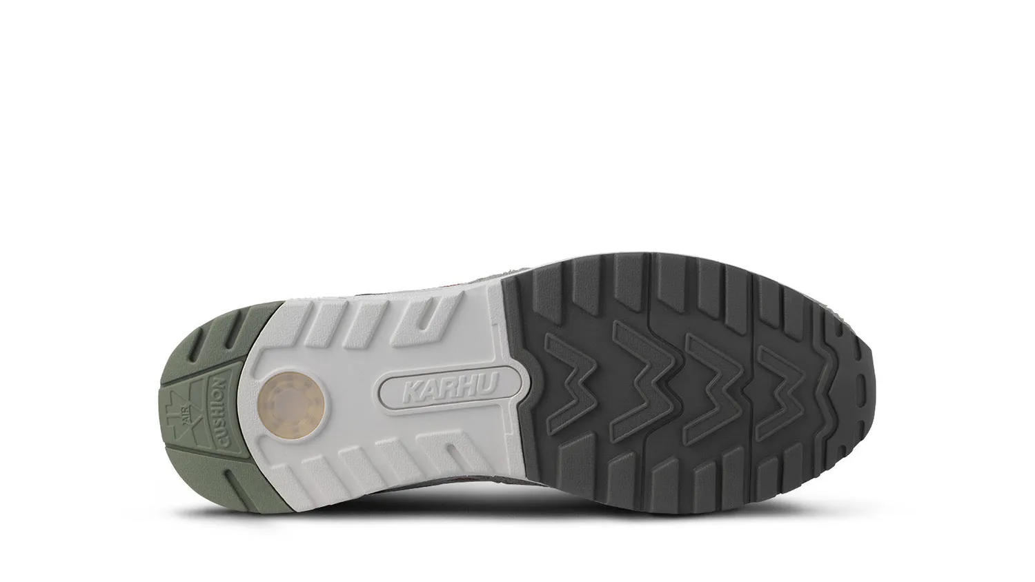 Karhu Legacy 96 Dark Gull Gray sneakers in camoscio grigie