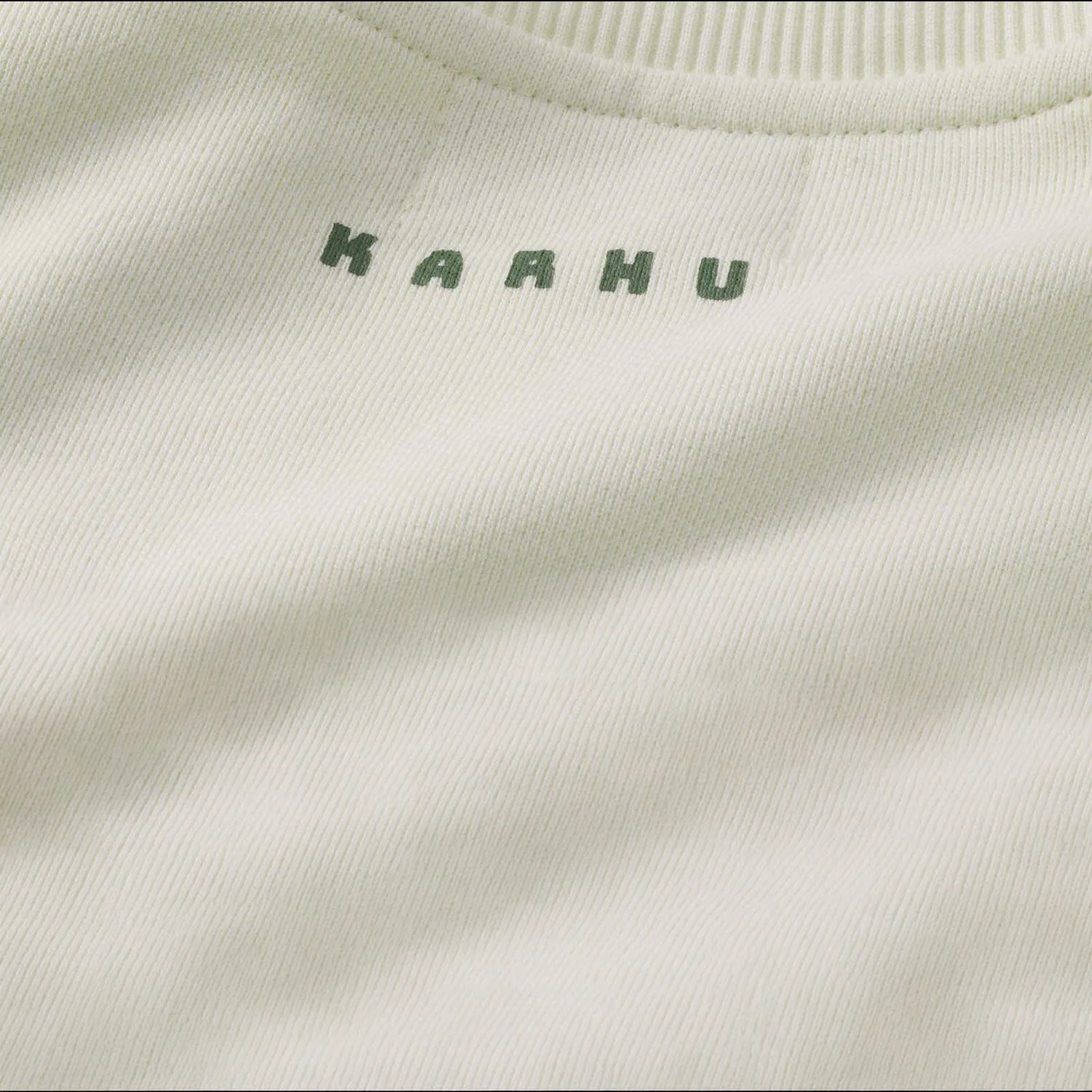 Karhu Flower Logo Sweatshirt felpa Icicle Tea cotone