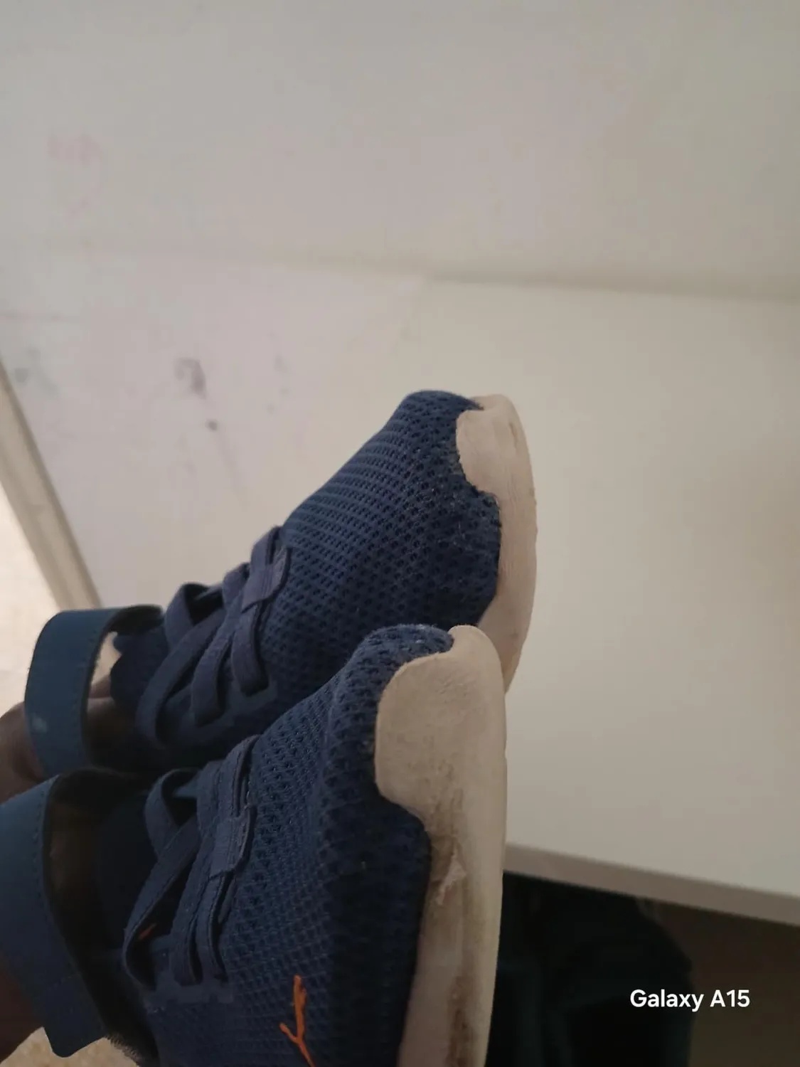 Puma Courtflex V3 398086 sneakers bimbo Blue Jewel mesh