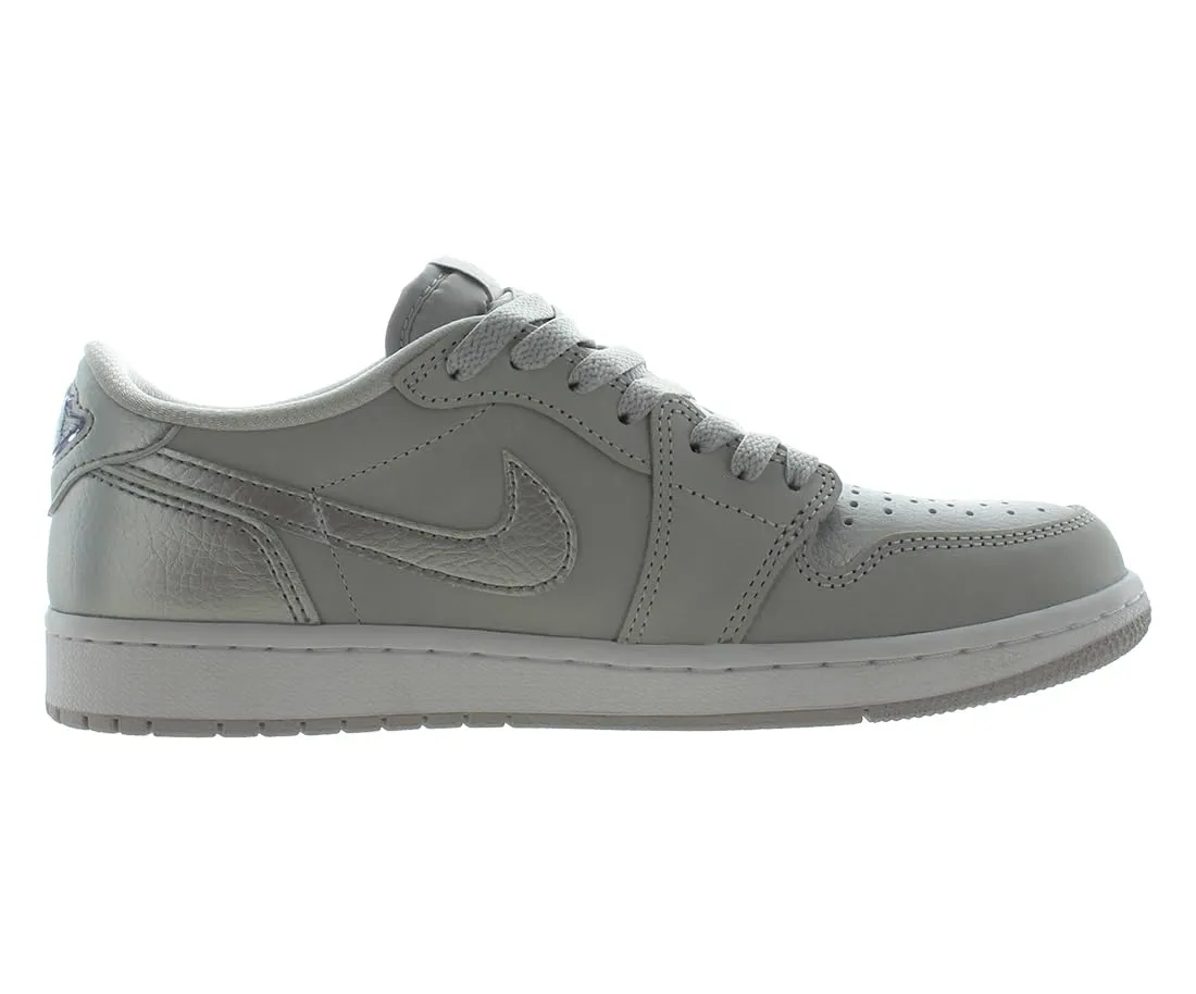 Nike Air Jordan 1 sneaker basse 44.5 EU bianche grigie