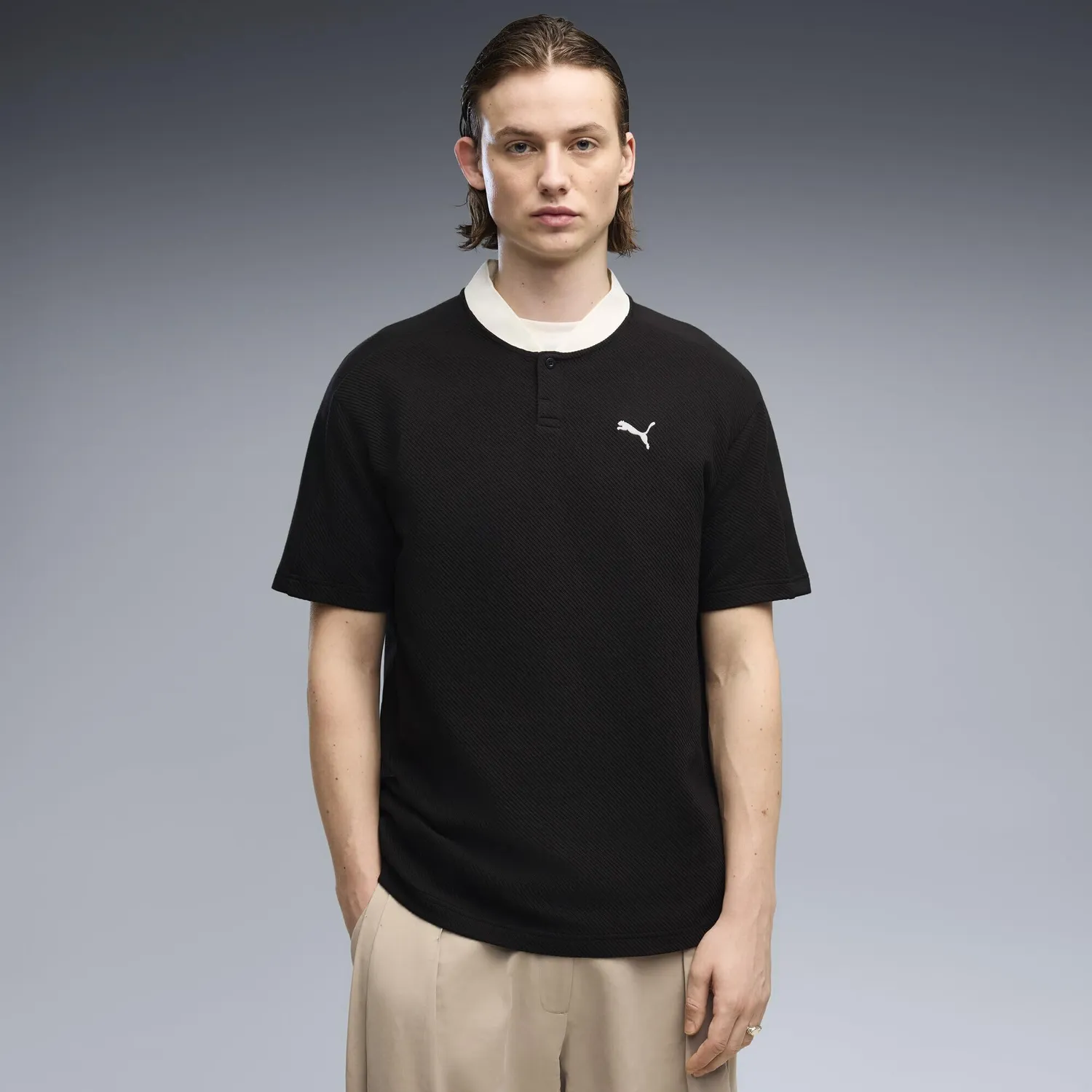 Puma Class Polo Uomo Morbida manica corta
