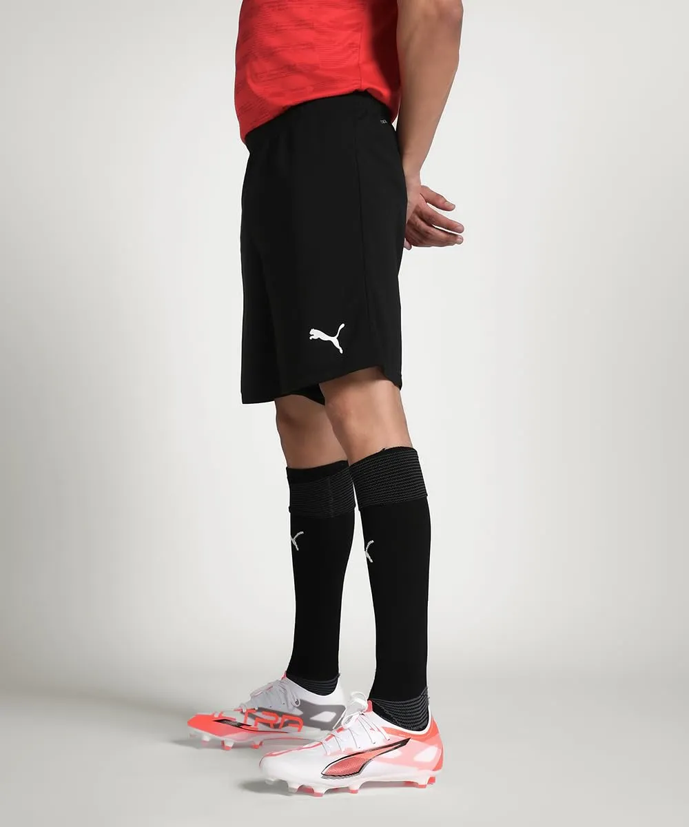 Puma teamRISE Short Calcio Uomo S Black White dryCELL